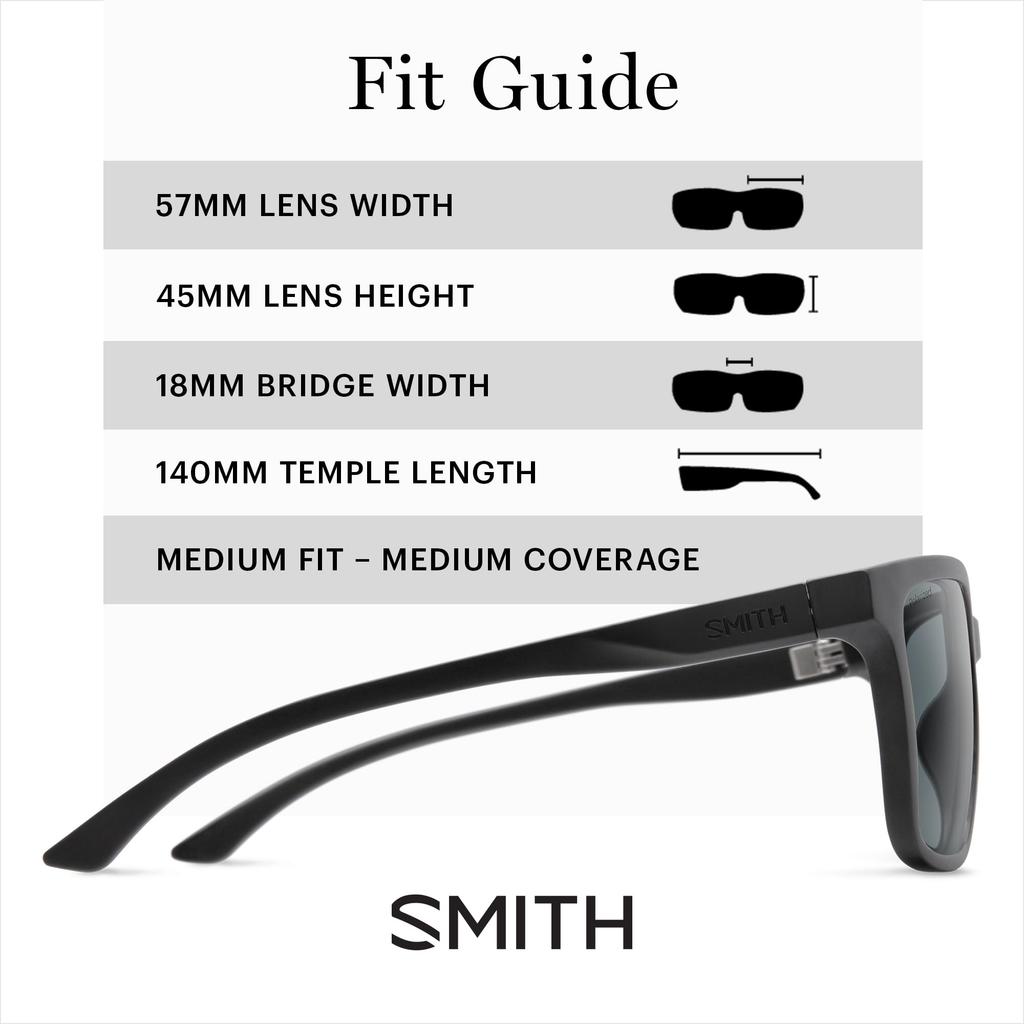 Lunettes de soleil polarisées Shoutout CORE Noir Mat Gratuit [Smith Optics]