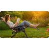 Foldable Garden Lounger With Cushion Sofotel Chillwell Set of 2 Beige