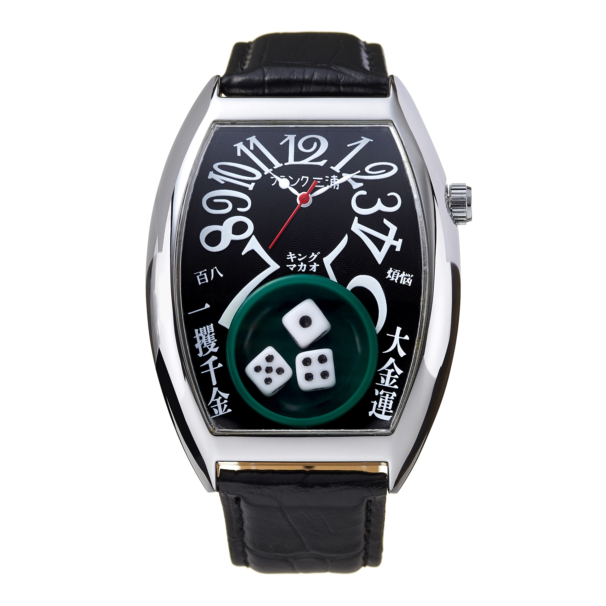 

Frank Miura Macau Gambling FRANK Reprint Dice Casino Limited Black Men s Watch, Watch, MIURA, Edition, чёрный