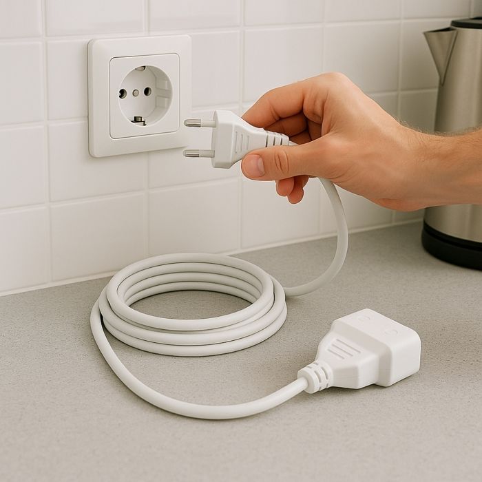 Rallonge Électrique - BOXELEC - 5m - 1380W - 220-240V - Prise Type F