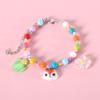 Cute Adjustable Cat Dog Pet Birthday Collar Dog Kitten Accessory Pet Colored Bead Pendant Pet Collar Cat Dog