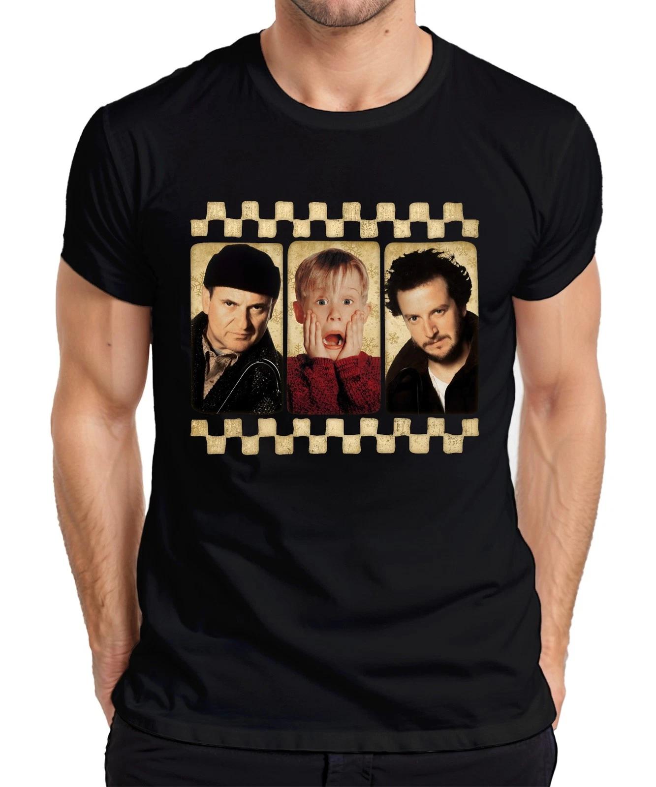 Kevin Allein zu Haus McCallister Filmklassiker Weihnachten Harry Marv Herren T-S S
