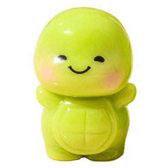 

Yousheng Mini Green Turtle Miniature Resin Turtle Figurine Tiny Ocean Animals Statue for Fairy Garden Micro Landscape Decor A