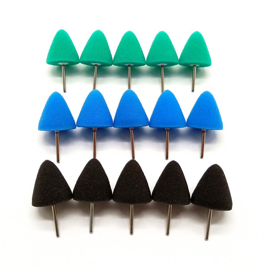 HUTU Auto Detailing Polishing Buffing Burrs Pads For Car Detailing Polishing and Buffing Use On Dremel Rotary Tools Polish