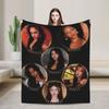Katseye Music Girl Group Blanket Quality Soft Cozy  Throw Blanket Autumn Travel Couch Bed Funny Bedspread