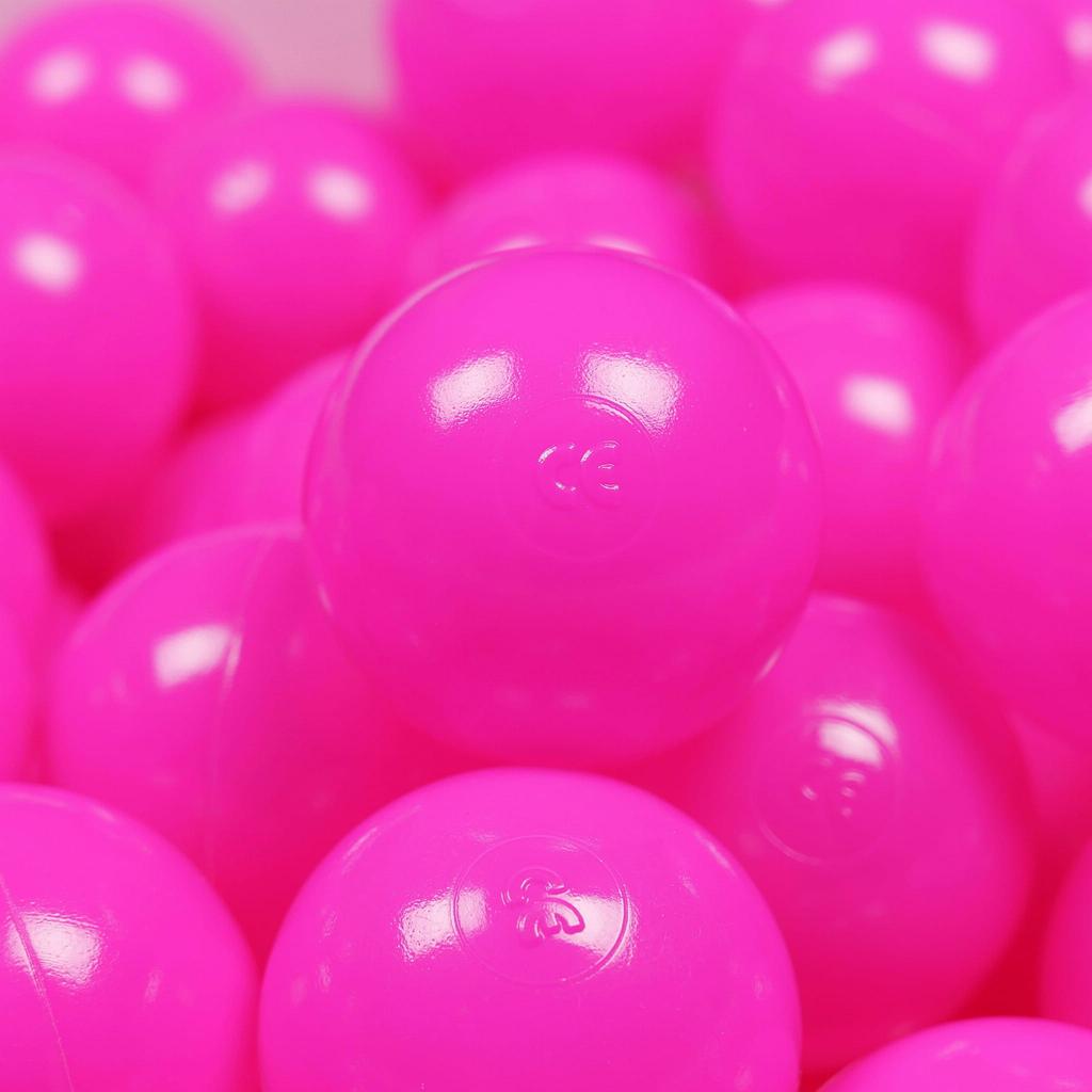 Toy Balls Ø7Cm 100Pcs Pink