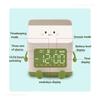 Multi-functional LED Milk Carton Alarm Clock, LED Digital Display Time/date, for Bedroom Cute Desktop Clock Home Decoration