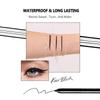 BOB Langlebiger, strahlend schwarzer Eyeliner Stift wasserfest, wischfest und farbecht Anfänger natürlicher Farbton Eyeliner