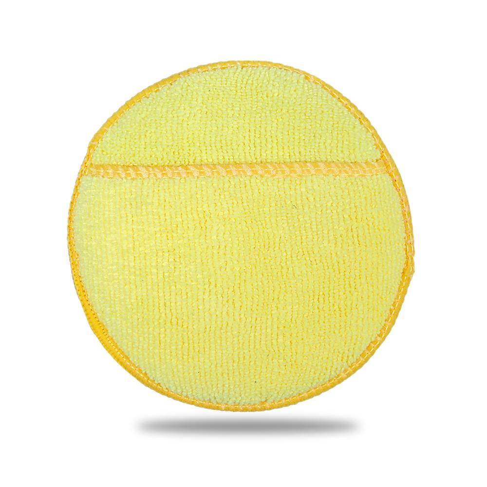 

5-дюймовый вощеный губчатый блок ультратонкого волокна для автомобильного кристаллического покрытия, восковые подушечки, карманный дизайн, эластичная губка, инструменты для ухода за лакокрасочным покрытием кузова автомобиля