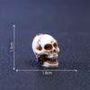 Halloween Mini Resin Ghost Statue Scary Cartoon Skull Coffin Figurine Unique Holiday Gift for Friends Family Halloween Lovers
