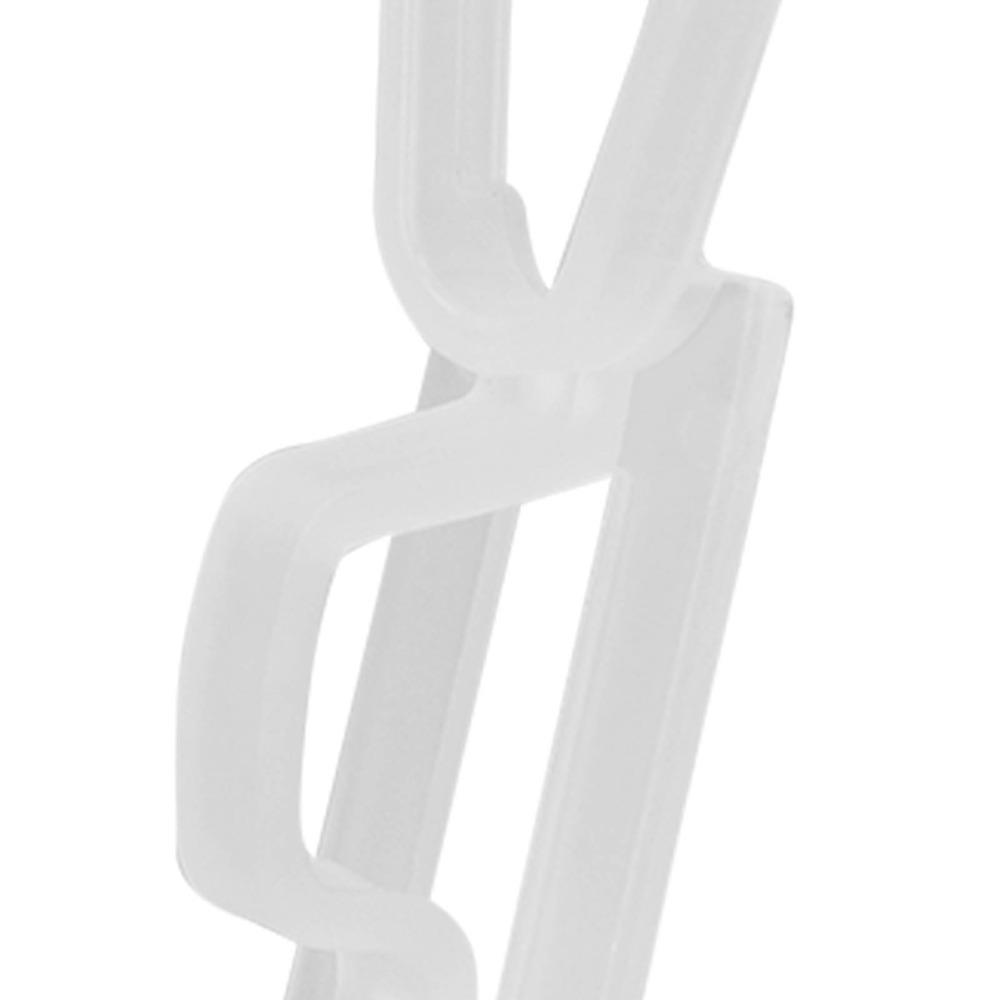 60Pcs Waterproof Roof Christmas Light Clips 1.8 X 2 X 8.5cm Outdoor Light Clips  Shingle Application