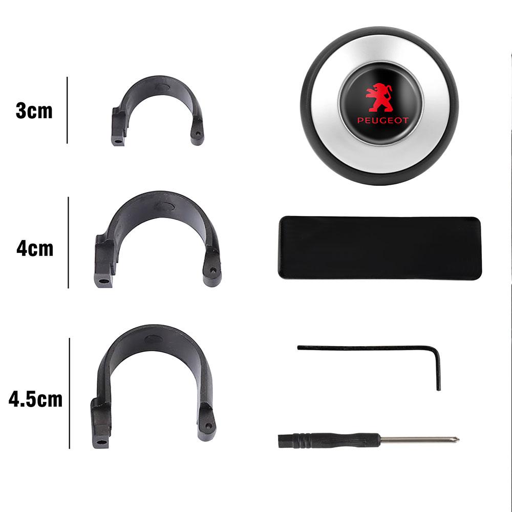 Car Steering Wheel Booster Ball 360 Degree Steering Ball Handle Ball Booster for Peugeot 206 307 301 308 3008 207 208 407 408 SW