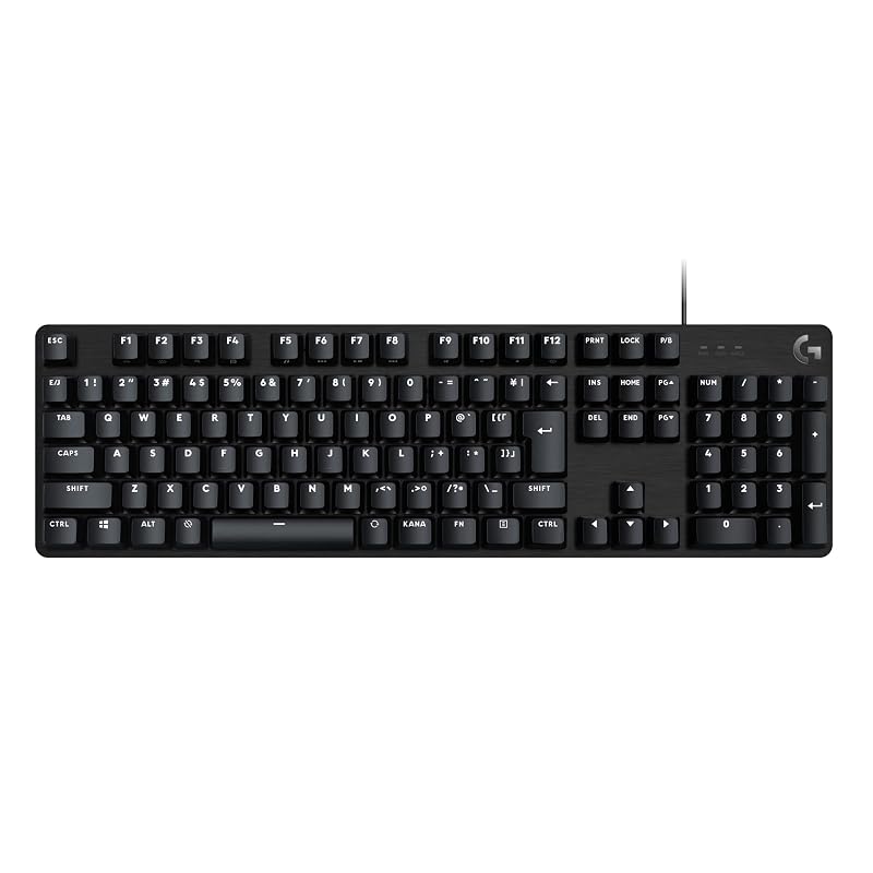 Logitech G G413SE Gaming Keyboard, Wired, Tactile Keys, Definite Typing Feel, Japanese Layout, High Durability, PTB Keycaps, Gaming Keyboard,