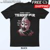 Terrifier Distressed Art the Clown Graphic Horror Movie T-Shirt