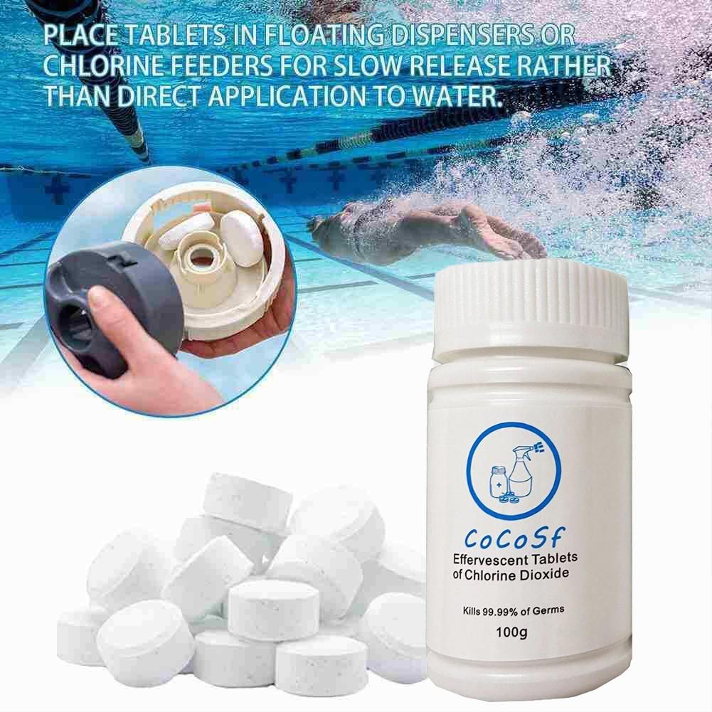 

Шипучие таблетки для бассейна, чистящие высококачественный материал