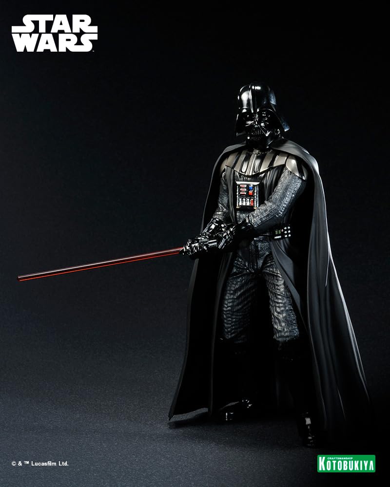 Kotobukiya Star Return of the Jedi Darth Vader Return of Anakin Skywalker Scale PVC Painted Simple Assembly Figure Wars ARTFX+ 1/10