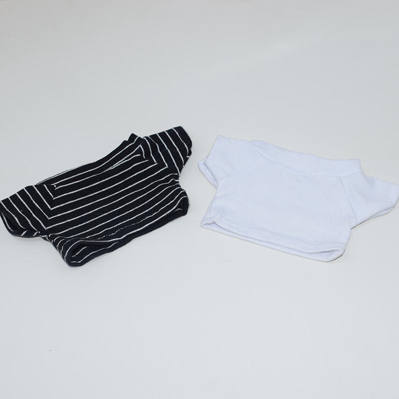 Star Doll Outfit: 15/20cm Cotton T-Shirt & Short Pants Set