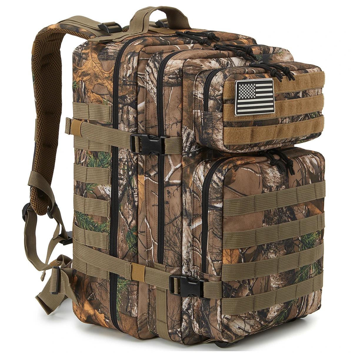 

Рюкзаки Large Man Days Molle Assault Bags for Hking Outdoor Trekking Camping Backpack чорний