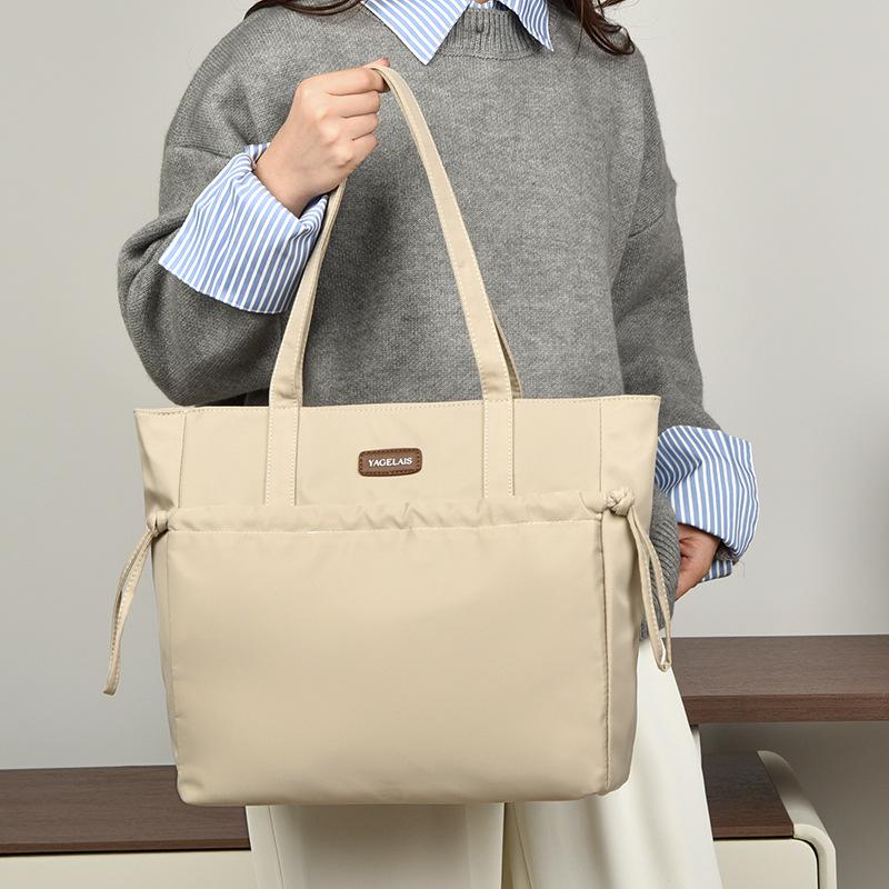 Simple and Large-capacity Single-shoulder Crossbody Bag, Handbag, Document Bag and Storage Bag