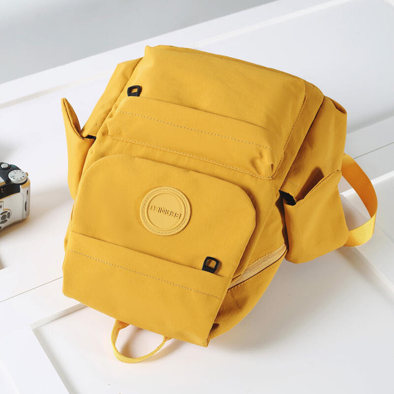 Women's Travel Outdoor Nylon Backpack Student Book Nylon Lightweight Small Backpack