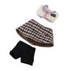 Kleidungsset für 17cm Puppen Bucket Hat Oberteil und Hose Gentleman Outfits Ankleiden Dekoration Sammlerstücke