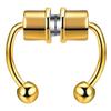 Non-Piercing Fake Nose Ring Reusable Stainless Steel Nose Hoop Fashion Magnetic Septum Rings for Party
