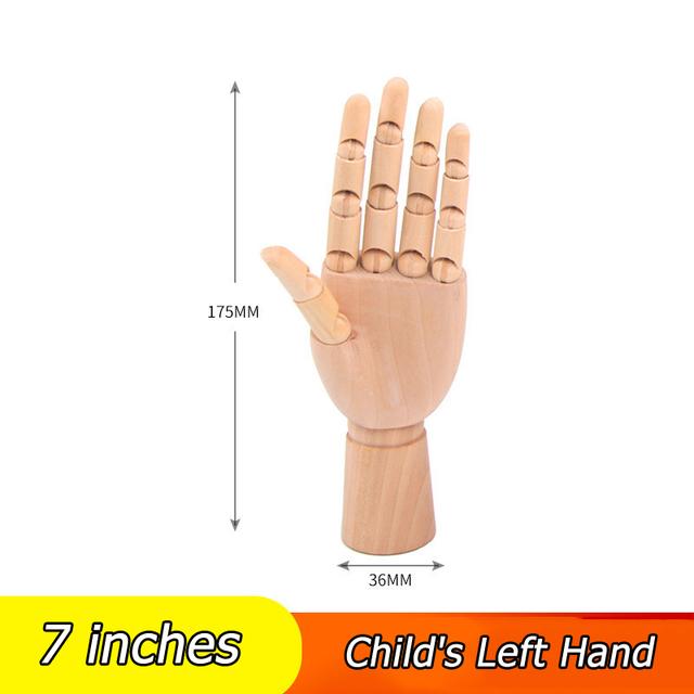 Buy Drawing Sketch Mannequin Model Movable Limbs Wooden Hand Body Draw ...