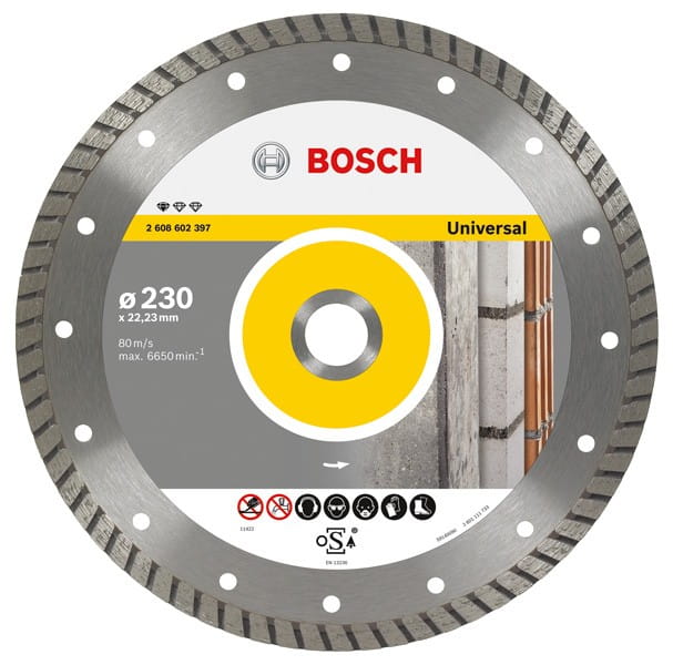 Bosch Diamond Disc 230X22 Tur Univ