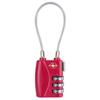 Jashijie TSA 719 Lucchetto Mini Valigia con Logo, Lucchetto a Combinazione Doganale