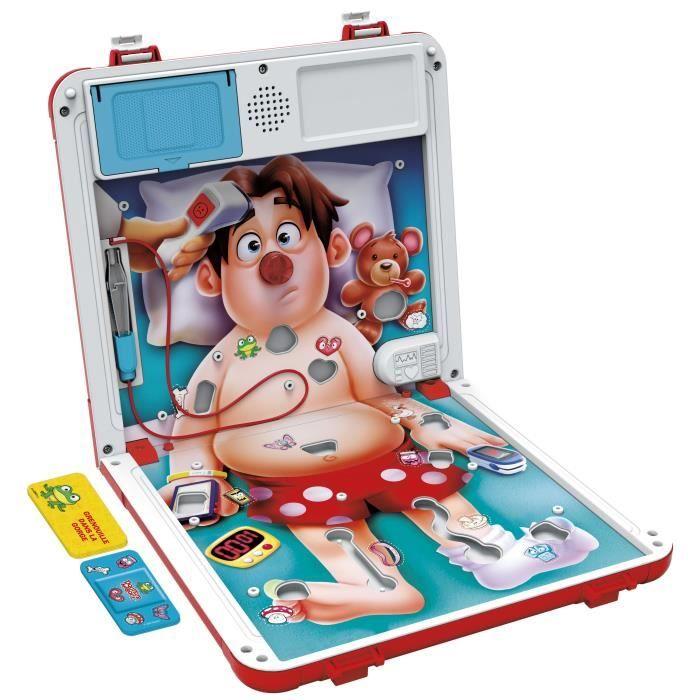 Operation, Electronic Board Game with All-in-one Carrying Case, 2 Ways To Play, 1 Player and More, 10 Minutes,