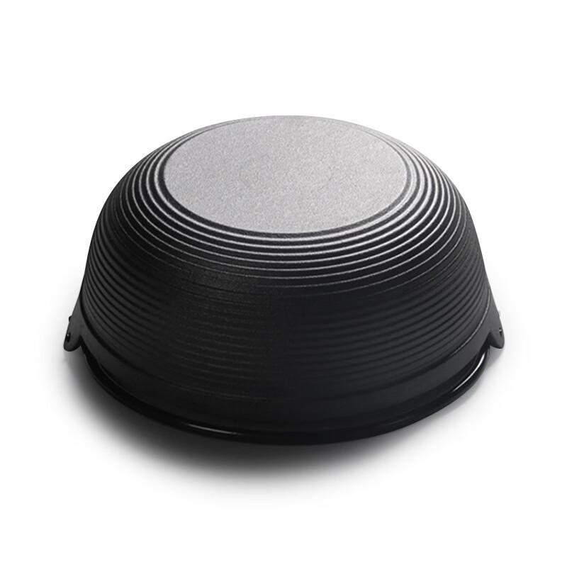 UOTUO 29cm Thickened Cast Iron Stew Pot with Wood Lid