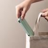 Collapsible Travel Hangers Lightweight Foldable Space-Saver Closet Clothes Hangers with Hidden Clips for Jackets Pants