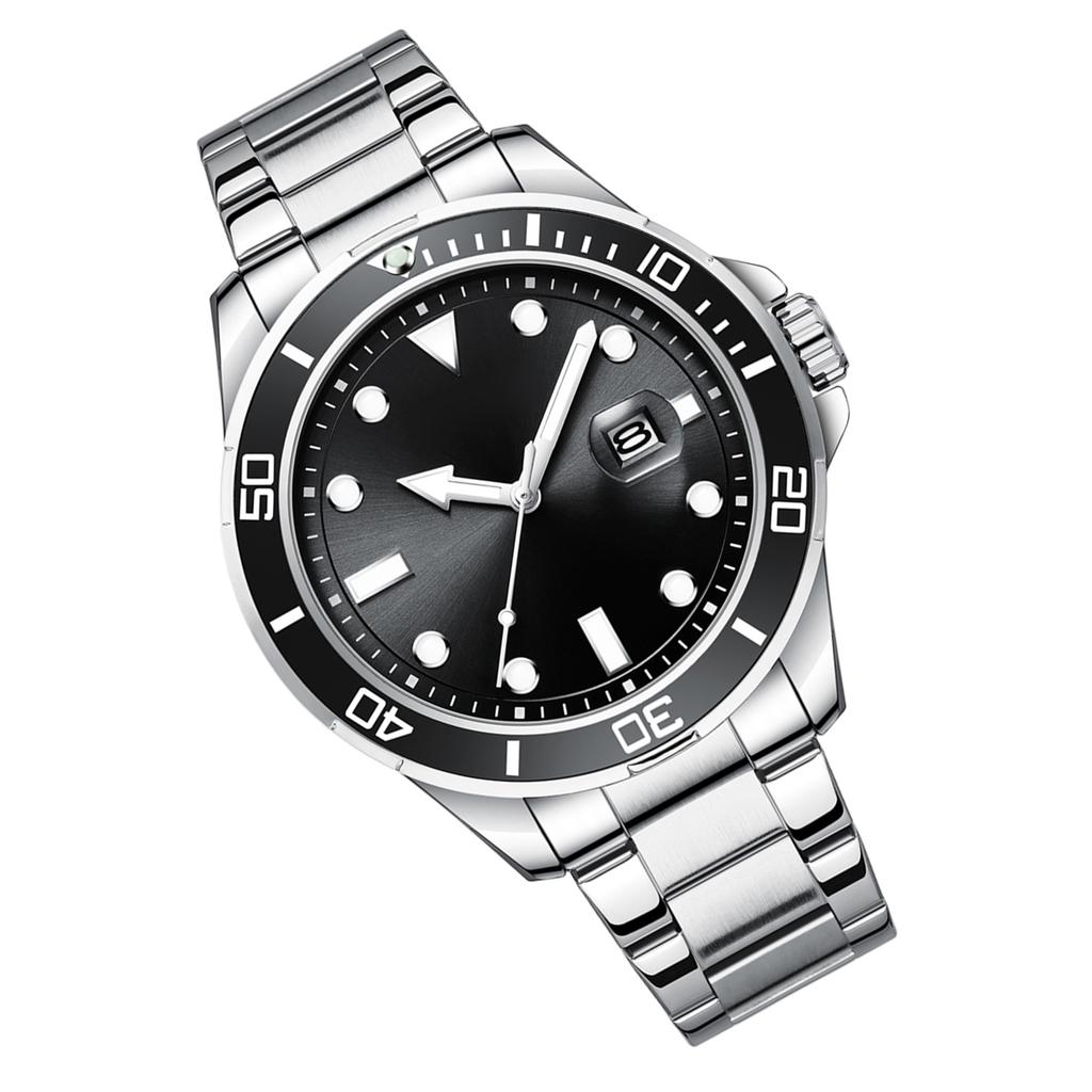 CURREN Men Quartz Watch Classic Male Fashion Wrist Watch with Stainless Steel Band Luminous Analog Watch 3ATM