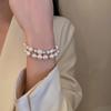 Freshwater Pearl Beaded Bracelet Korean Baroque Adjustable Bracelet Versatile Simple Temperament Fashion Bracelet Bracelet Bracelet