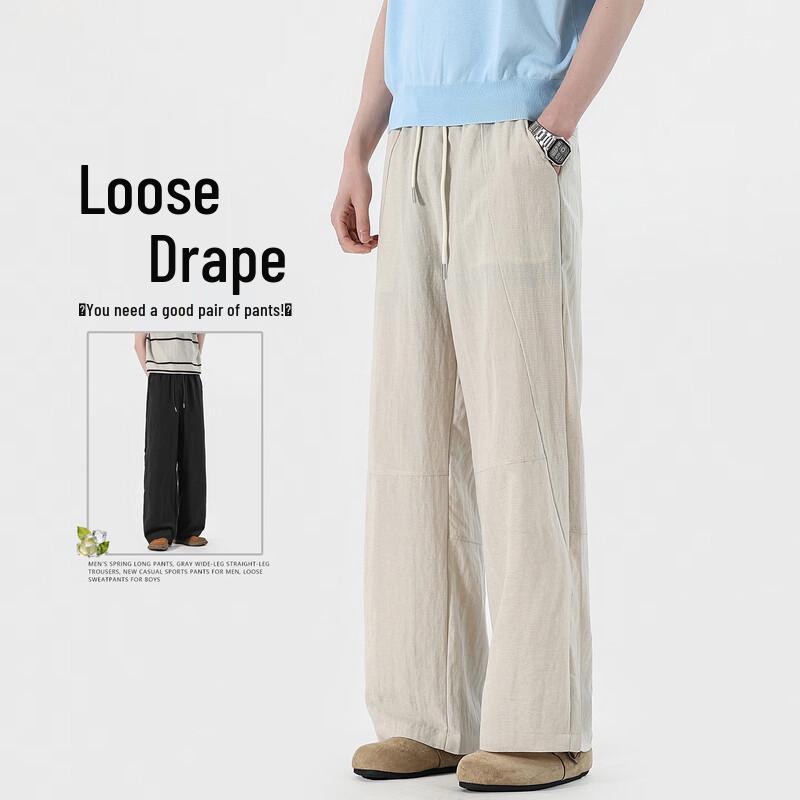 

Baleno Men s Solid Casual Straight-Leg Pants 2XL