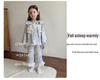 Girls' Winter Pajama Set - Cozy Autumn Homewear for Babies & Kids