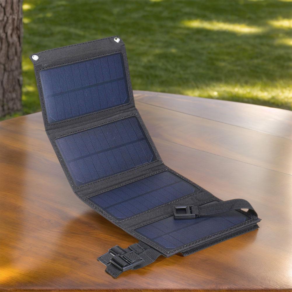 20W Portable Solar Panel IP65 Waterproof Foldable Solar Charger Lightweight Solar Power Station for Car Boat Caravan Camp