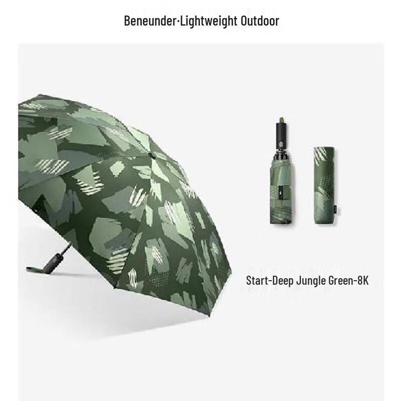 Beneunder RP63124 Automatiskt Trefaldigt Sol- och Regnparaply