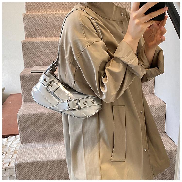 Small Pu Crossbody Bag For Daily Use With Zipper Closure And Street Style For Women