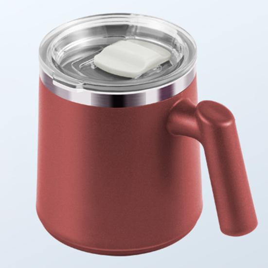 Gran taza de agua de 400 ml, doble pared, fácil de limpiar, para beber