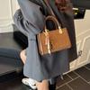 Texture Niche Design Bag Women's New Popular Versatile Messenger Bag Fashion Portable Small Square Bag Tide