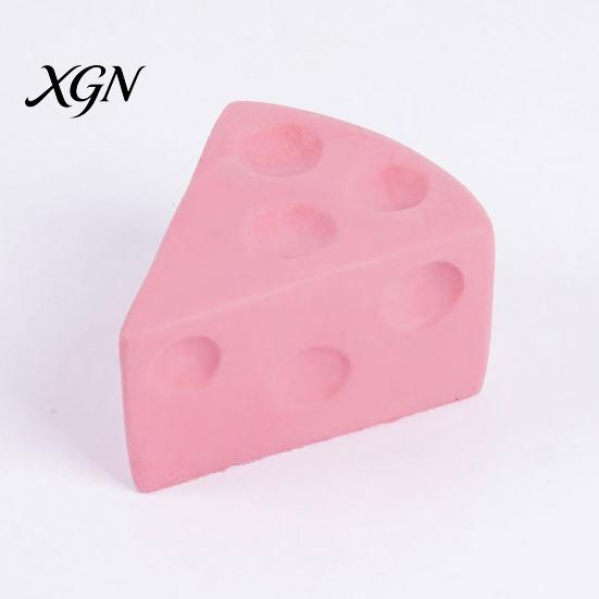 Cheese Stress Balls Realistic Relief Toy, Triangle Square Squeeze Office Desk Toys Slow Rebound Sensory Toy for Anxiety Reduction Pinch