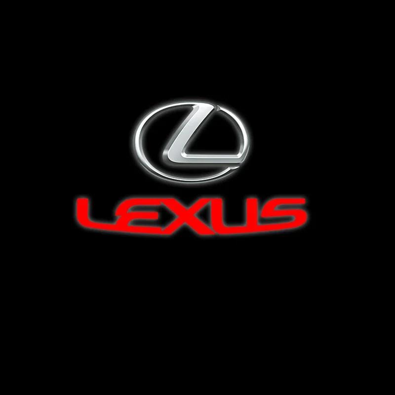 

For Lexus ES300 RX330 RX300 GS300 IS250 IS200 CT200h IS300 NX RX ES LED Car Door Welcome Ghost Shadow Light Bulbs 2X