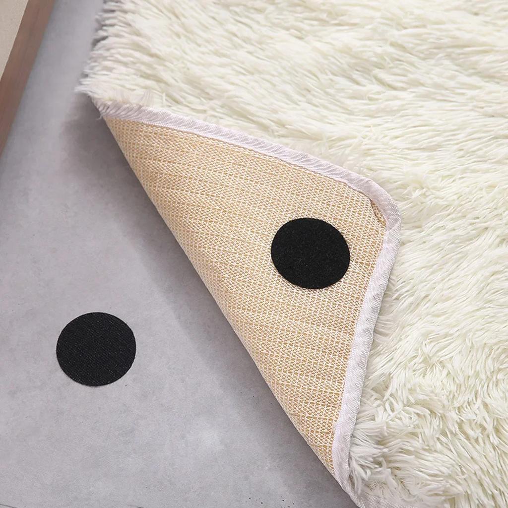 10pcs-Strong Self Adhesive Fastener Hook and Loop Tape Sticky Dots Adhesive Glue Tape for Bed Sofa Mat Carpet Sticker