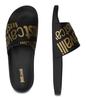 Just Cavalli Men's Flip-flops Black / Gold - Size: 45