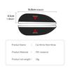 For Mitsubishi 2pcs Car Rearview Mirror Stickers Rain Brow Protector Cover Outlander Lancer L200 ASX Pajero Grandis Eclipse