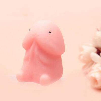 Lustiges Spielzeug zum Stressabbau, künstliche Eichelform, TPR, zum Drücken, süßes Heilungsspielzeug als Geschenk