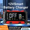 12V6A Smart Battery Charger for Car and Motorcycle