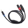 Plug and Play Audio Adapter Cable Flexible Microphone Connector Cable  for Audio Console