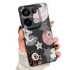 Vintage Leopard Print Stars Billiards Case For Xiaomi Redmi Note 14 13 Pro 5G 4G 12 11 Funda Xiaomi 14T 13T 11T Pro Leather Texture Silicone Cover